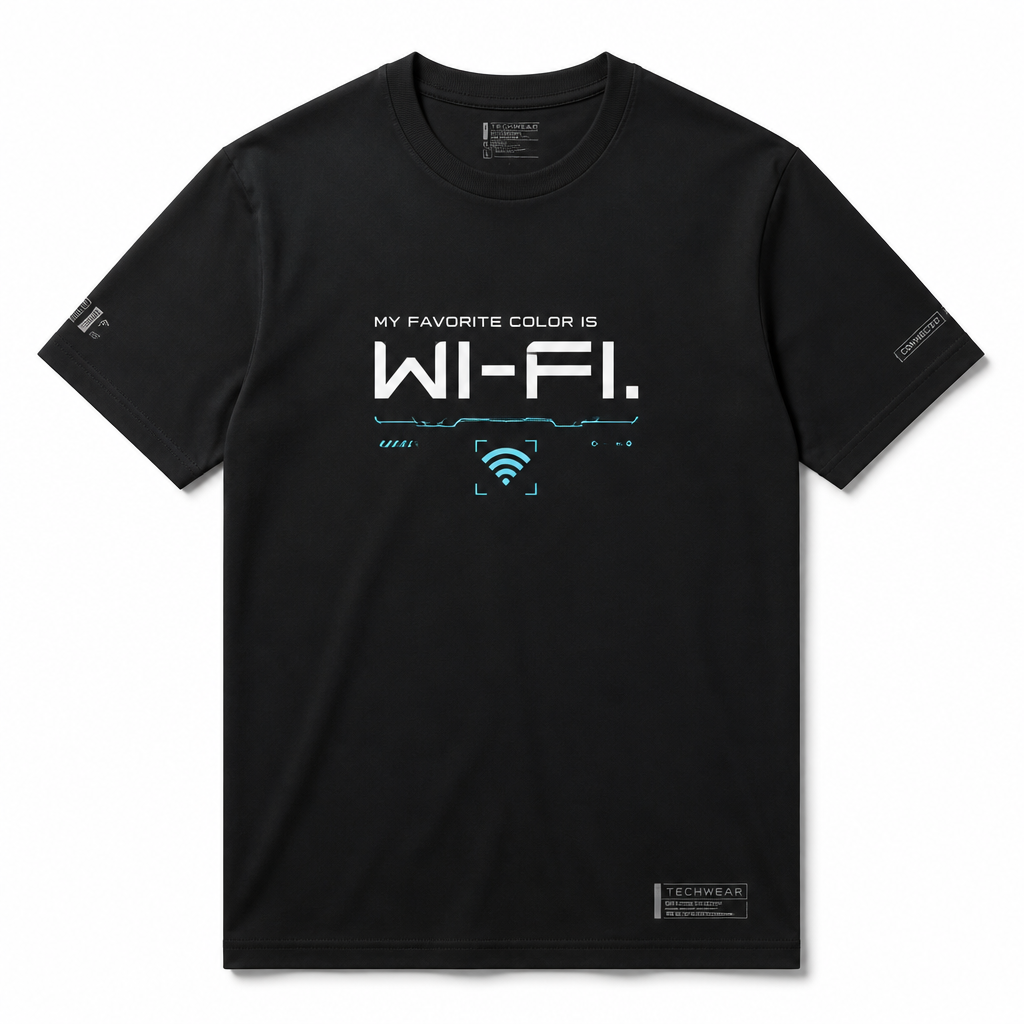 My favorite color is Wi-Fi.